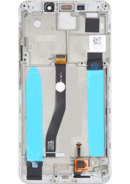 Asus Zenfone 3 Lazer ZC551KL Z01BDC Sayısallaştırıcı Için Oem LCD Ekran Çerçeveli Tam Yerleştirme (Altın) (Yurt Dışından)