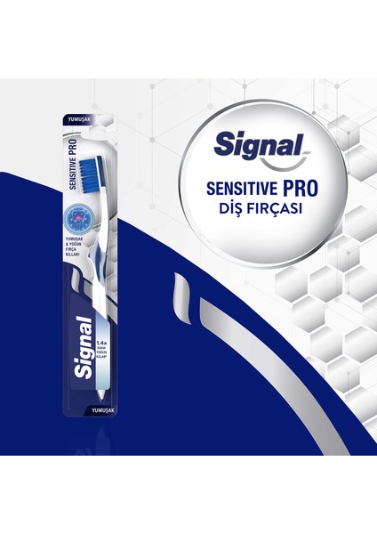Diş Fırçası Sensitive Pro Yumuşak X2