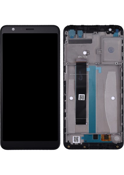 Asus Zenfone Max Plus (M1) X018DC X018D ZB570TL Digitizer Için Oem LCD Ekran Çerçeve ile Tam Yerleştirme (Yurt Dışından)