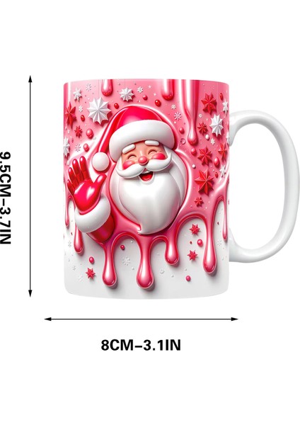 Noel Şişirilebilir Kardan Adam Kupası – Şişkin Tasarımlı Noel Baba Kupası, Noel Için 15OZ ve 11OZ Kahve Kupaları (Yurt Dışından) modelleri