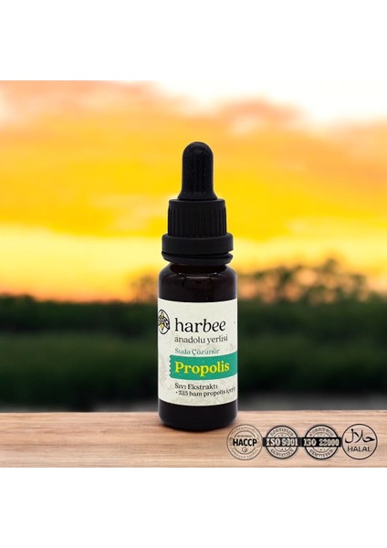 Suda Çözünür Propolis Damla %15 Propolis
