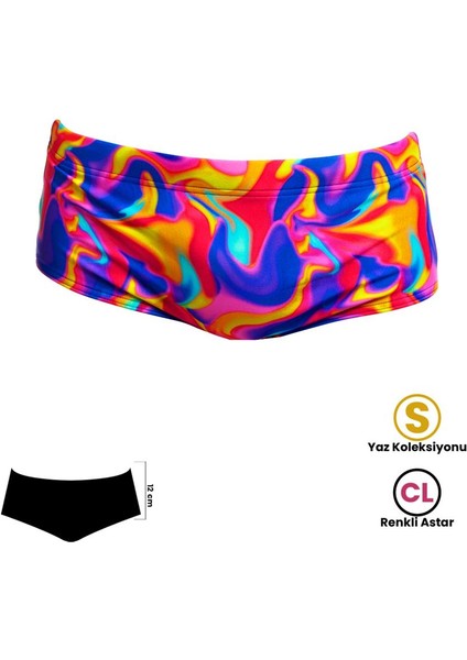 Summer Swirl Erkek Çocuk Antrenman Mayo