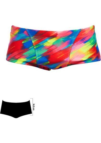 Stroked Erkek Antrenman Mayo, 16,5cm Trunks