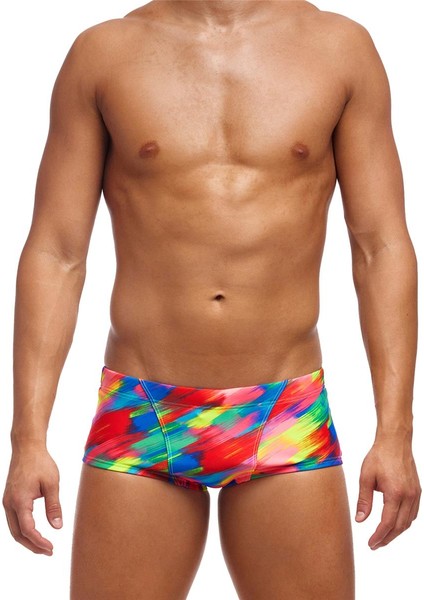 Stroked Erkek Antrenman Mayo, 16,5cm Trunks fiyatları