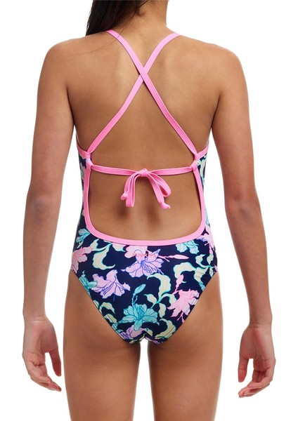 Tmt Fast Flow Kız Çocuk Antrenman Mayo, Sırt Bağlamalı fırsatları