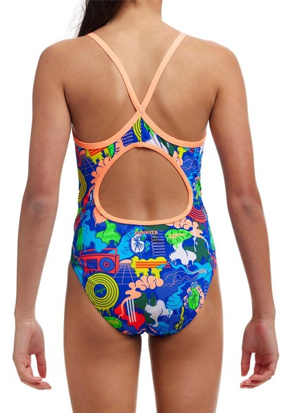 Db Blues Baby Kız Çocuk Antrenman Mayo, Elmas Sırt modelleri