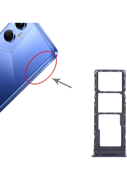Tecno Pova Neo Sım + Tepsi + Mikro Sd Kart Tepsisi Için (Yurt Dışından)