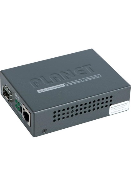 Media CONVERTER 10/100/1000BASE-T To 1000BASE-SX/LX (Mini-Gbıc Sfp) mesafe Kullanılacak Sfp Modeline Bağlı Olarak Değişir