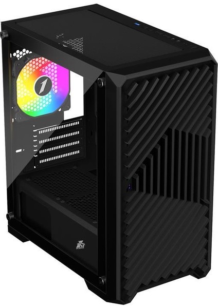 Trılobıte T5 Siyah 650W 80+ Argb 4X12CM Fan Temperli Cam Mesh USB 3.0 M-Atx Kasa