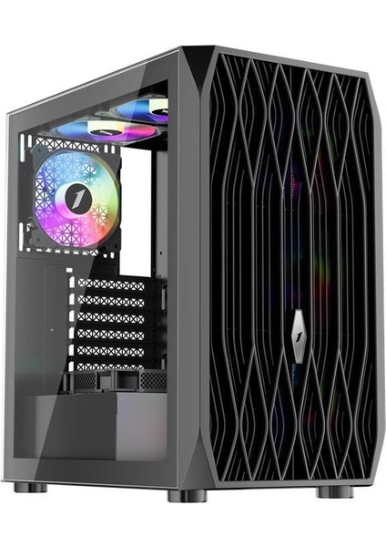 Arıya Ay7 650W 80+ Argb 4X12CM Fan Temperli Cam Mesh USB 3.0 Atx Kasa