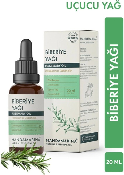 Biberiye Yağı 20 ml