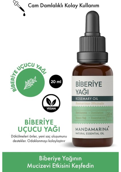 Biberiye Yağı 20 ml