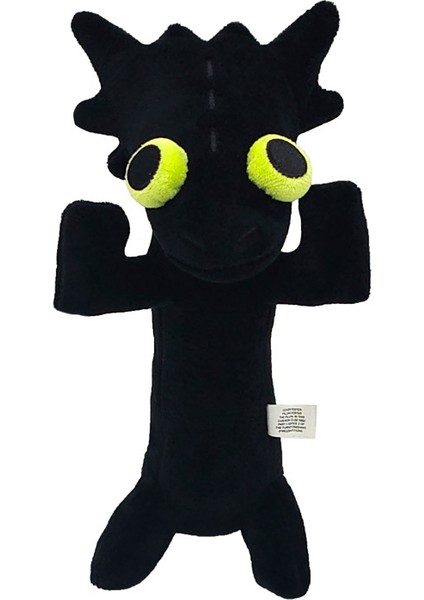 25CM Sevimli Toothless Dancing Dans Ejderha Oyuncak Beyaz Dişsiz (Yurt Dışından)