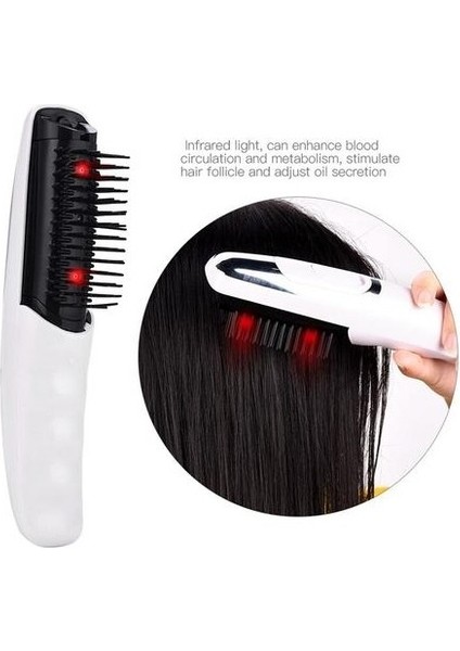 Elektrikli Kızılötesi Titreşim Saç Büyüme Tarak Kafa Sapı Teşvik Kafa Masaj Anti Terapi Saç Fırçası Saç Bakım Makinesi (Yurt Dışından) fiyatları