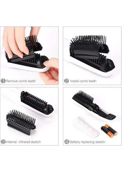 Elektrikli Kızılötesi Titreşim Saç Büyüme Tarak Kafa Sapı Teşvik Kafa Masaj Anti Terapi Saç Fırçası Saç Bakım Makinesi (Yurt Dışından) modelleri