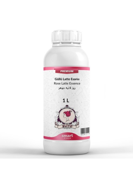 Premium Güllü Latte Esansı 1 Litre