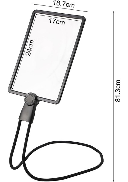 Sunup SN-26402 Telefon - Tablet - Kitap Büyüteci Ayarlanabilir Esnek Akrobat (240X170MM) fırsatları