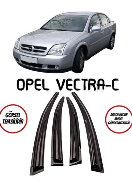 Opel Vectra C Oto Cam Rüzgarlık 4lü Takım