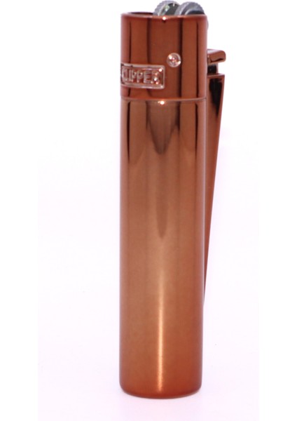 Özel Kutusunda Metal Çakmak - Koyu Rose Gold Parlak (Polish Dark Rose Gold)