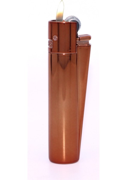 Özel Kutusunda Metal Çakmak - Koyu Rose Gold Parlak (Polish Dark Rose Gold)