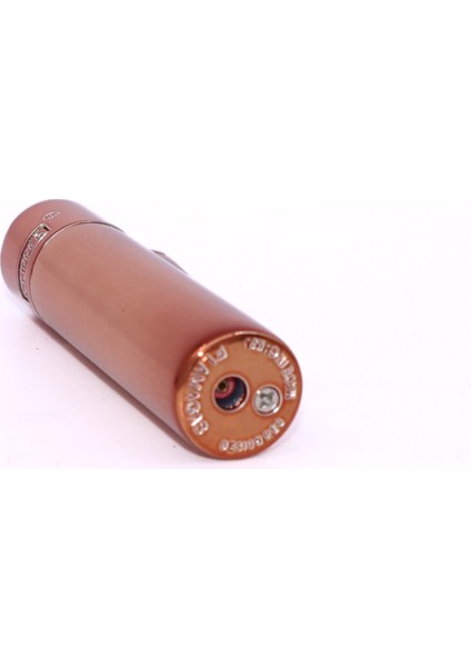 Özel Kutusunda Metal Çakmak - Koyu Rose Gold Parlak (Polish Dark Rose Gold)