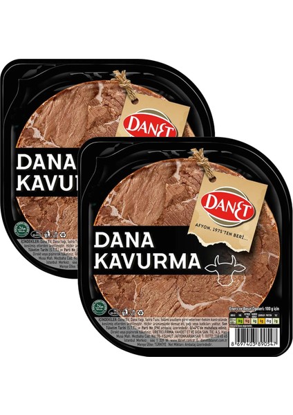 Dana Kavurma 100 gr x 2 Adet