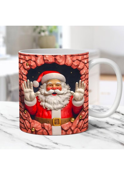 Noel Şişirilebilir Kardan Adam Kupası – Şişkin Tasarımlı Noel Baba Kupası, Noel Için 15OZ ve 11OZ Kahve Kupaları (Yurt Dışından) fiyatları