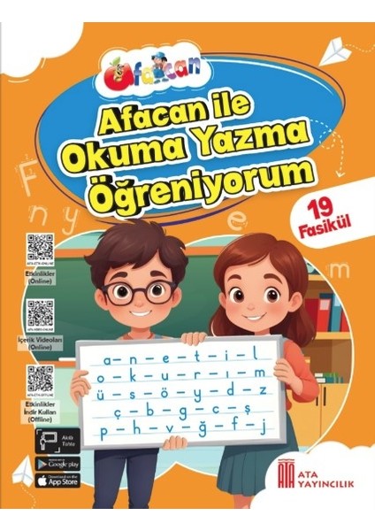 1. Sınıf Afacan Okuma Yazma Seti 2024-2025