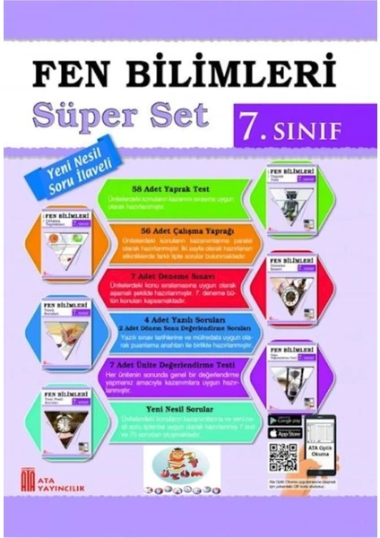 7. Sınıf Fen Bilimleri Süper Set