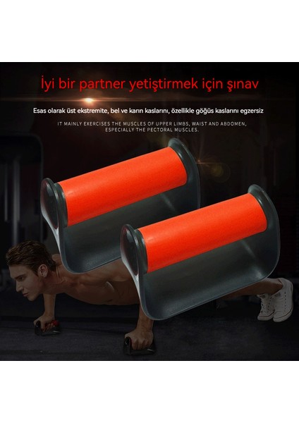 Ev Fitness Şınav Kol Göğüs Egzersiz Standı Ekipmanları (Yurt Dışından)