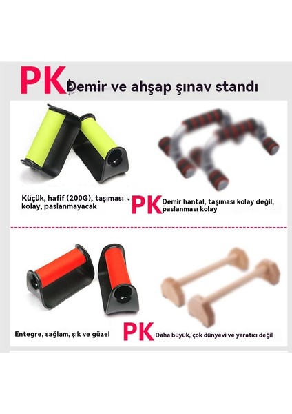 Ev Fitness Şınav Kol Göğüs Egzersiz Standı Ekipmanları (Yurt Dışından)