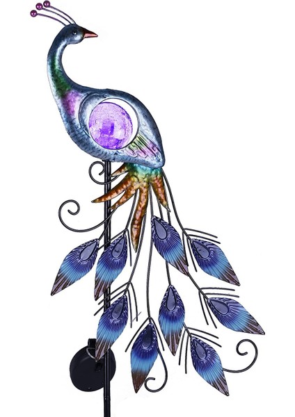 Ay Bahçe Tavus Kuşu Dekoratif Işık Avlu Zemin Işık (Yurt Dışından)