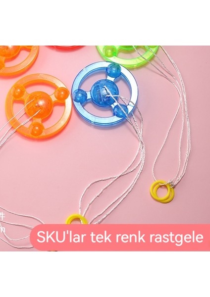 Çekme Ipi Volan Çekme Ipi Flaş Volan Flaş Üst Aydınlık Uçan Daire Çocuk Işıklı Oyuncaklar (Yurt Dışından)