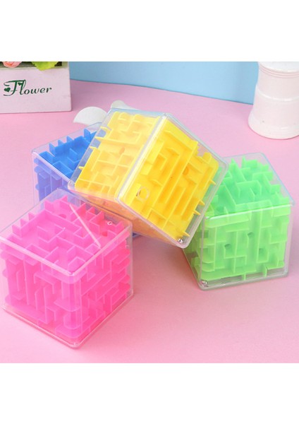 Çocuk Oyuncağı Üç Boyutlu Labirent Rubik Küpü Beyin Odaklı Bulmaca 3D Labirent Ebeveyn-Çocuk Oyuncağı Rubik Küpü (Yurt Dışından)