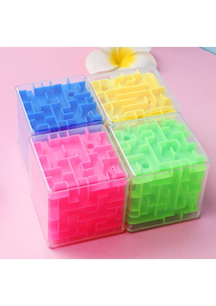 Çocuk Oyuncağı Üç Boyutlu Labirent Rubik Küpü Beyin Odaklı Bulmaca 3D Labirent Ebeveyn-Çocuk Oyuncağı Rubik Küpü (Yurt Dışından)
