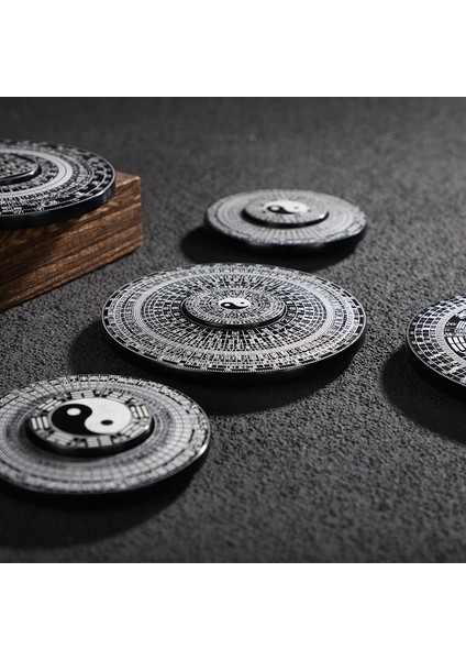 I Ching 64 Heksagram, Parmak Ucuyla Dönen Topaç, Dekompresyon ve Dekompresyon Artefaktı, Parmak Ucuyla Dönen Top, Tai Chi Bagua Pusula Oyuncağı (Yurt Dışından)