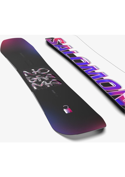 No Drama Unisex Siyah Snowboard Tahtası.12