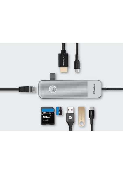 Onelınk 8 In 1 Usb-C 100W Hub DH18