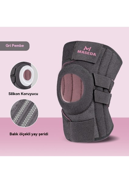 Ayarlanabilir Spor Basınçlı Diz Pedleri (Yurt Dışından)