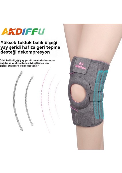 Ayarlanabilir Spor Basınçlı Diz Pedleri (Yurt Dışından)