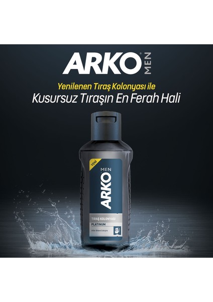 Men Platinum Tıraş Sonrası Kolonya 4 x 255 ml