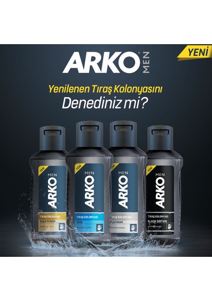 Men Platinum Tıraş Sonrası Kolonya 4 x 255 ml