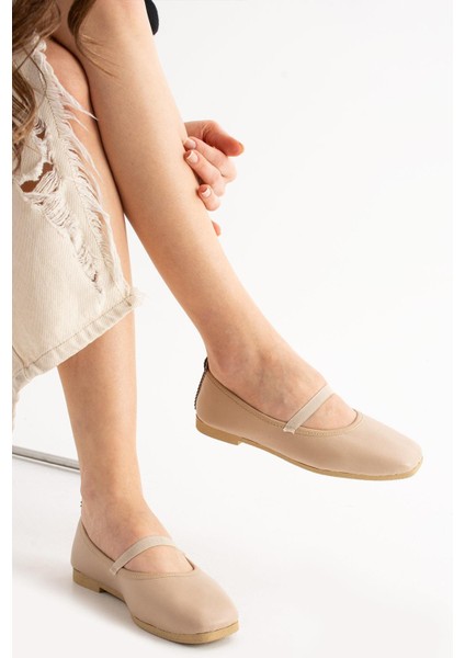 AL-113 Lastikli Babet Günlük Kadın Ayakkabı Ev Babeti fiyatları