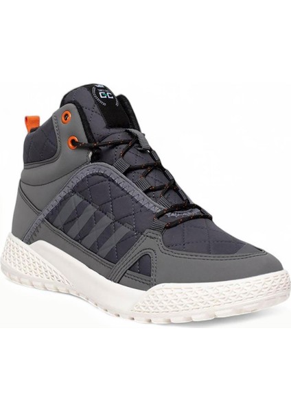 Gcl Gri Beyaz Erkek Basket Sneaker Spor Ayakkabı