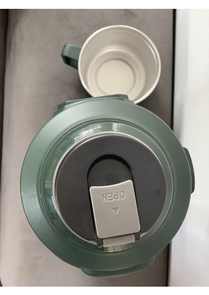 Paslanmaz Çelik 3,2 Litre Termos Haki Renk 48 Saat Sıcak 72 Saat Soğuk Kamp Piknik Seyahatte indirimleri