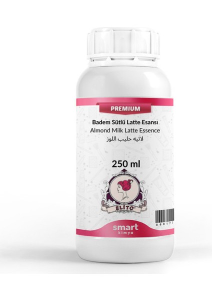 Premium Badem Sütlü Latte Esansı 250 ml