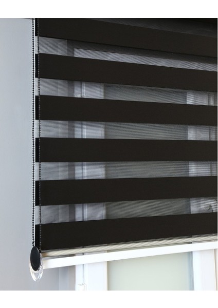 Siyah Bambu Zebra Perde fiyatları