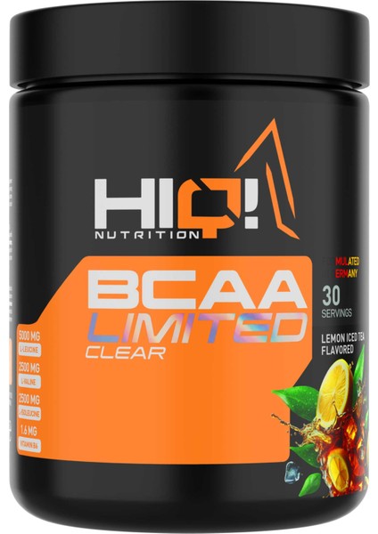 Bcaa Limited Clear 390G Lemon Ice Tea Flavored