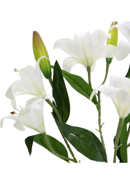 Yapay Lilyum Demeti Beyaz 55 cm fiyatları