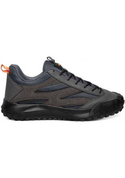 Glc Gri Siyah Erkek Günlük Sneaker Spor Ayakkabı